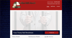 Desktop Screenshot of dollinsbailbonds.com